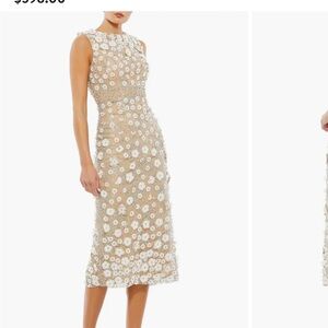 Elegant Floral Lace Dress